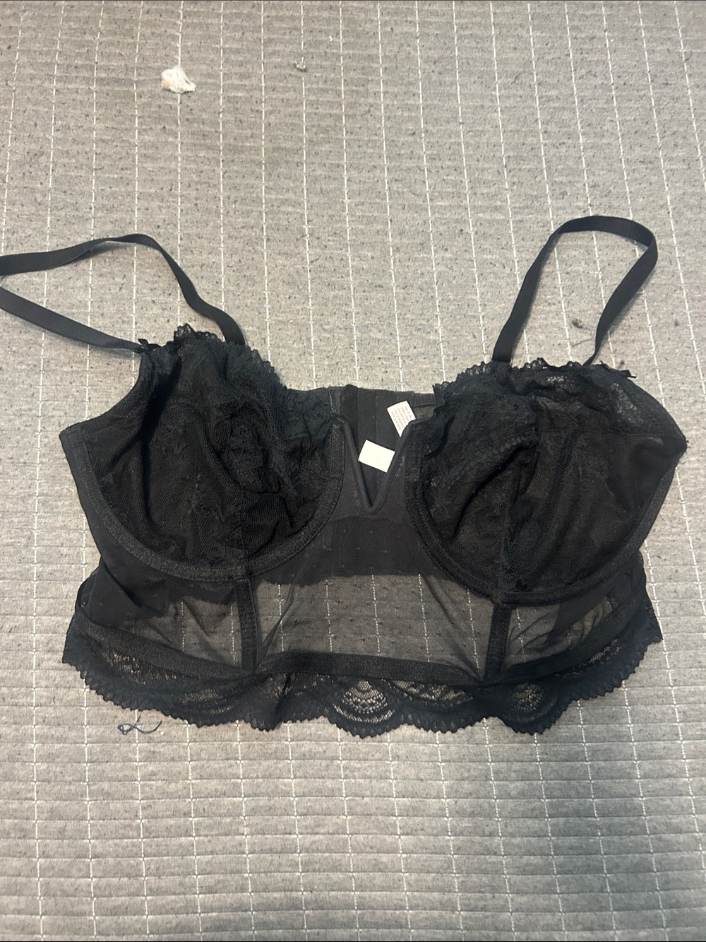 Black bra